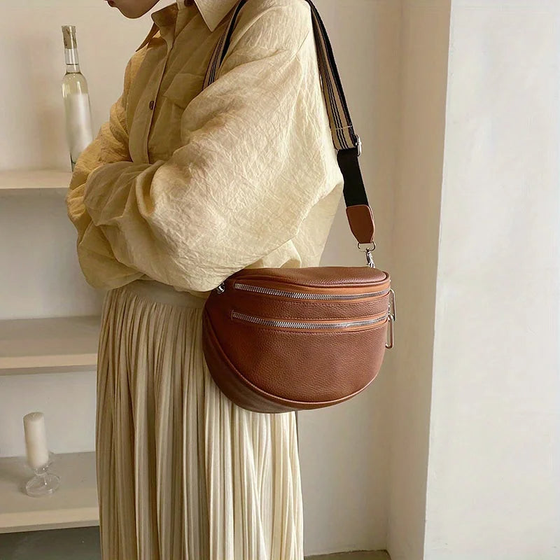 Leather Lux Roomie Bum Bag