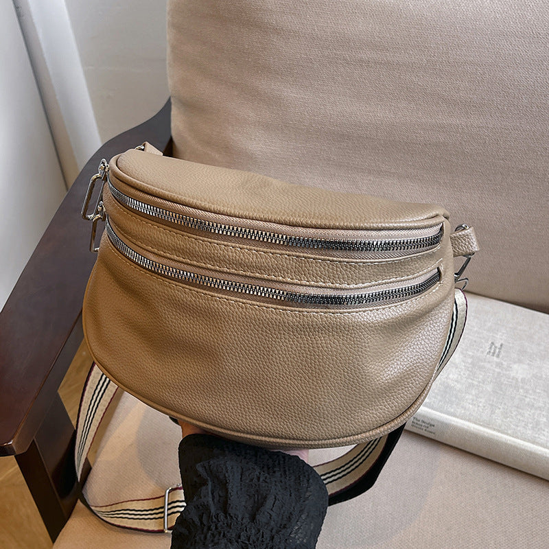 Leather Lux Roomie Bum Bag