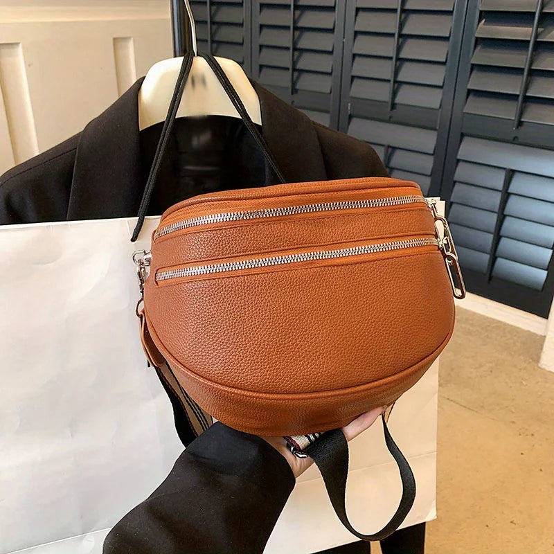Leather Lux Roomie Bum Bag
