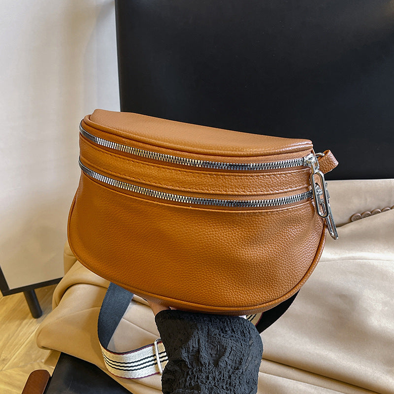 Leather Lux Roomie Bum Bag