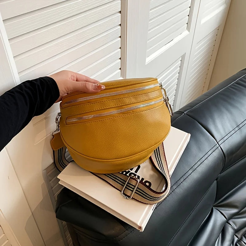 Leather Lux Roomie Bum Bag