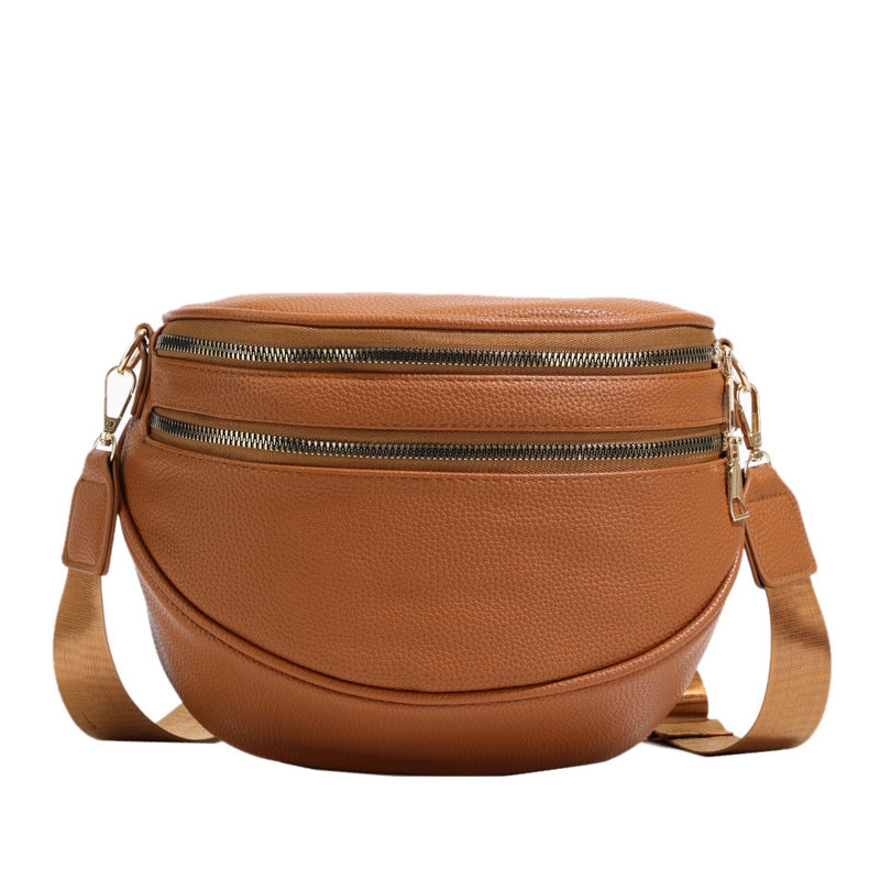 Leather Lux Roomie Bum Bag