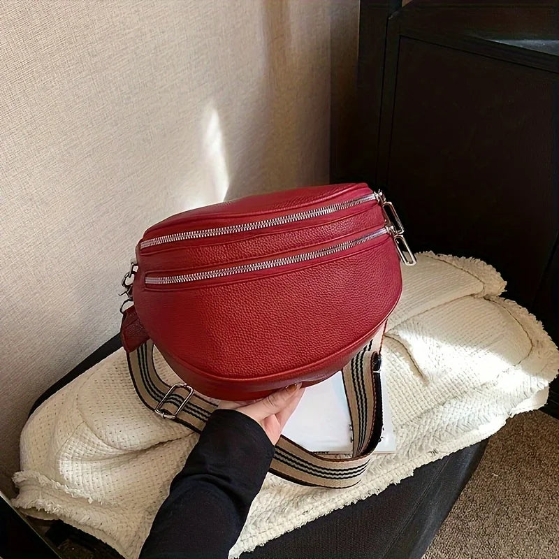 Leather Lux Roomie Bum Bag
