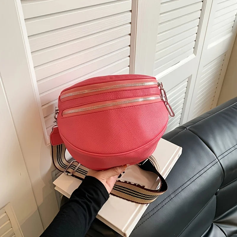 Leather Lux Roomie Bum Bag