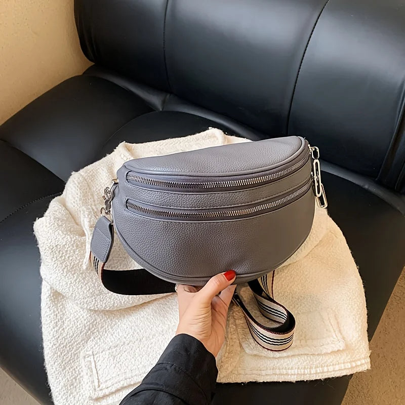Leather Lux Roomie Bum Bag